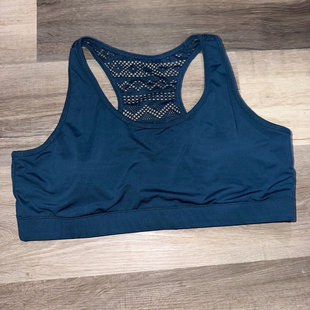 ZYIA Navy Racerback Sports Bra
